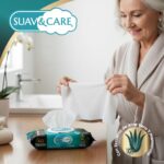 Toallas Húmedas PREMIUM Adulto con extrato de aloe vera y manzanilla                      
50 toallitas - Imagen 3
