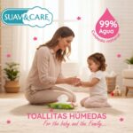 Toallas Húmedas  bebé                  
 99% Agua                                           
Hipoalergénicas                 
80 toallitas - Imagen 3