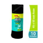 Bolsa basura 45 x 55 con ASAS                                        
     PAPELERA 20 LT                
   rollo de 10 unidades